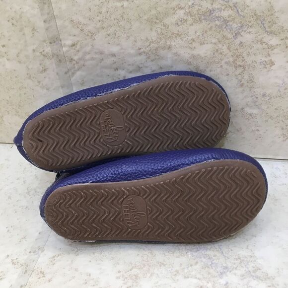 MONKEY FEET LEATHER SHOES IN PURPLE - Picture 4 of 6